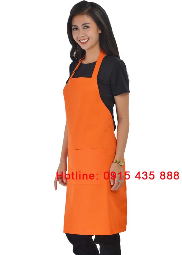 Tạp dề cam dài | Tap de cam dai